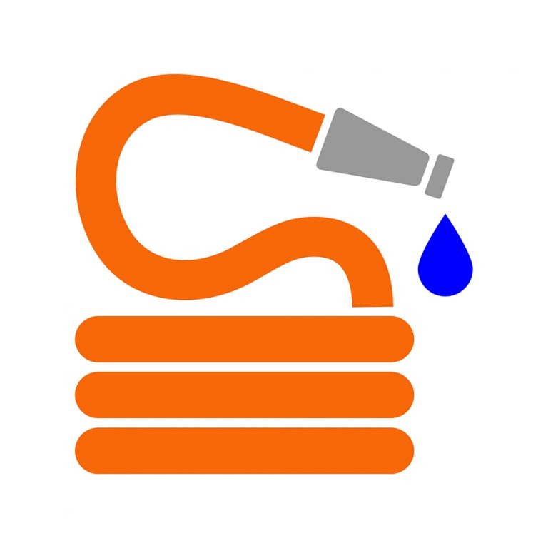 orange vattenslang logotyp